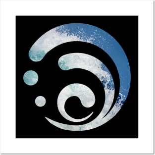 Hydro Symbol Posters and Art